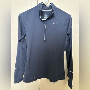Nike Women’s Quarter-Zip Dri-Fit Running Top, XS